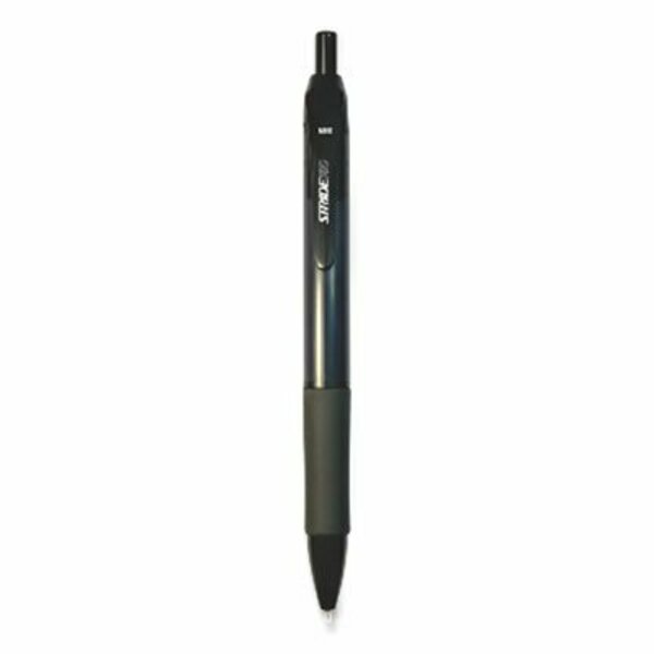 Stride Writing PEN, MED PT, 12, BK 52001